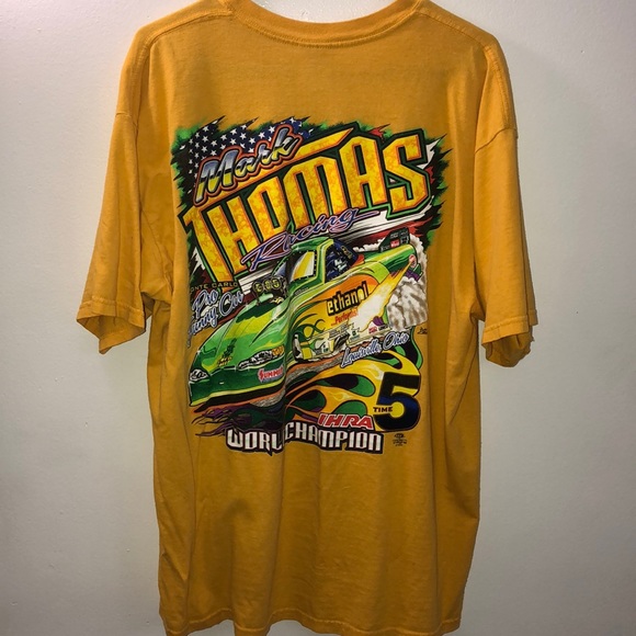 Vintage Mark Thomas racing graphic tee - Picture 2 of 3